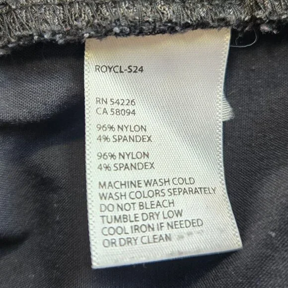 Royal Robbins Womens Black Nylon Outdoor Hiking Pants Size 8 - Picture 11 of 11